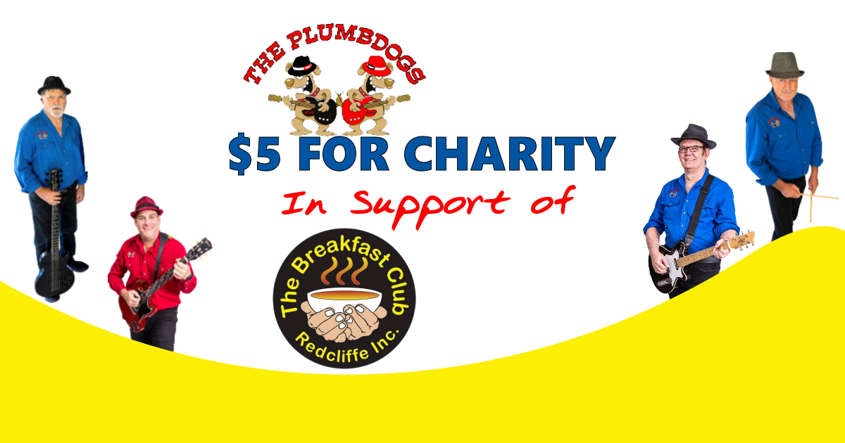 $5 For Charity - The Breakfast Club Redcliffe